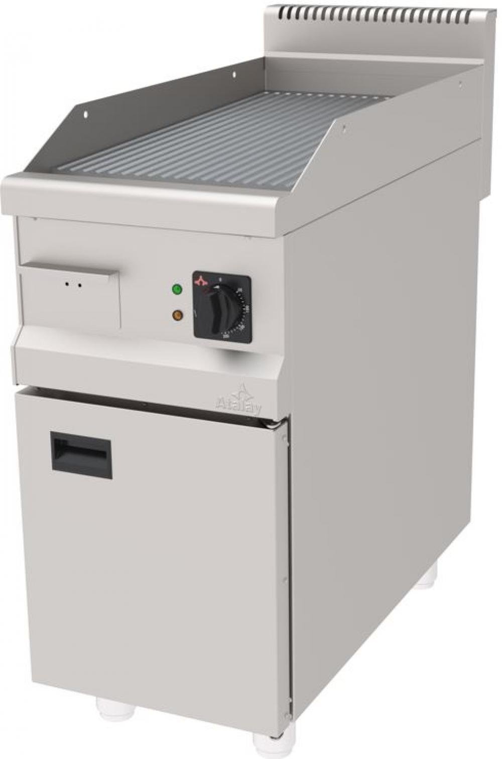  ATALAY 900 Seri Dolaplı Nervürlü Elektrikli Izgara 400x900x850