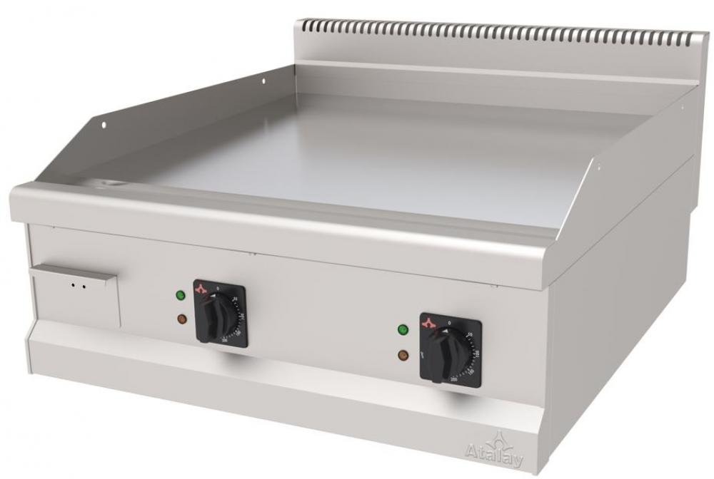  ATALAY 900 Seri Düz Krom Kaplı Elektrikli Izgara 800x900x300