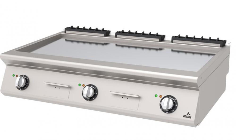 ATALAY 730 Seri Düz Elektrikli Krom Kaplı Izgara 1200x600x300