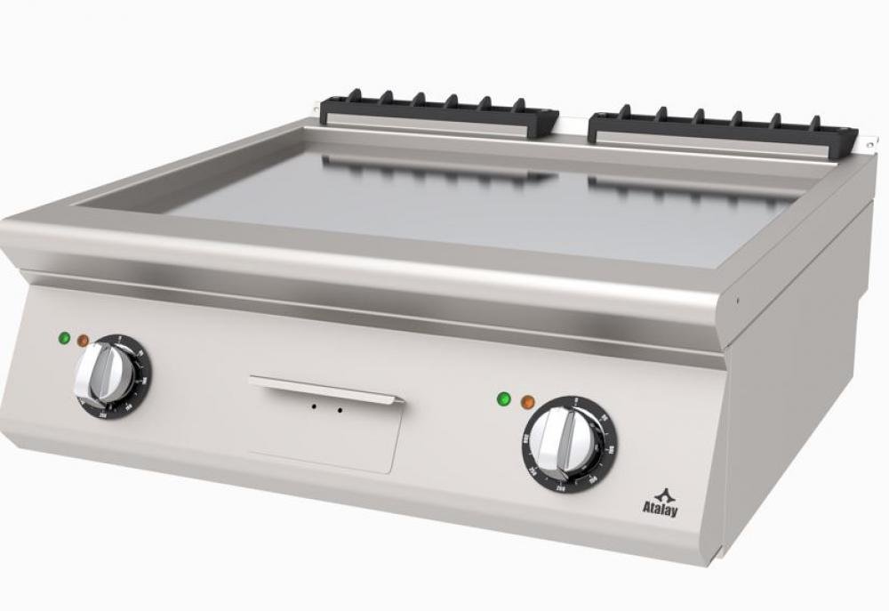 ATALAY 730 Seri Düz Elektrikli Krom Kaplı Izgara 800x600x300