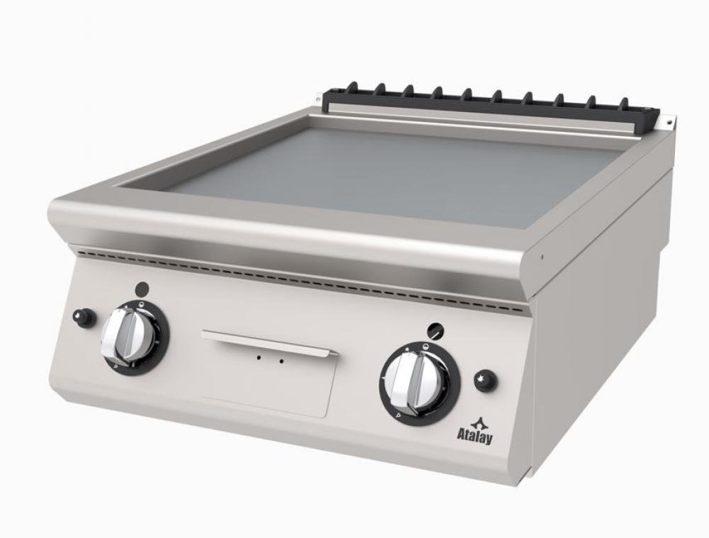 ATALAY 730 Seri Nervürlü + Düz Gazlı & Lpg Izgara 800x730x300