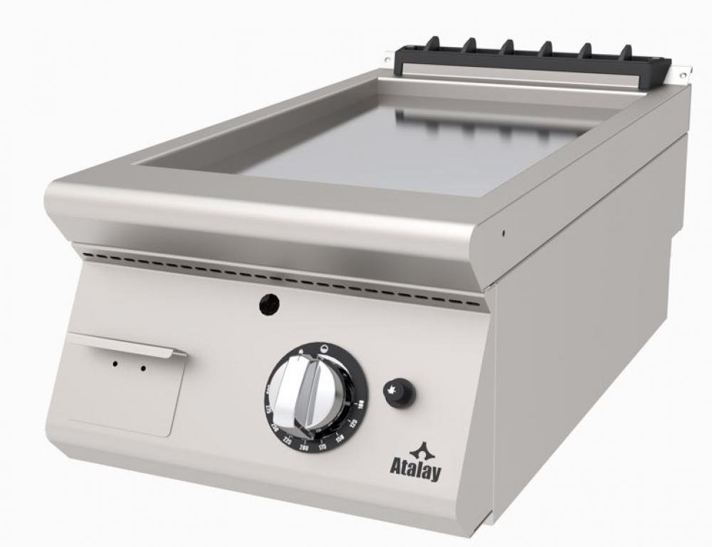 ATALAY 730 Seri Nervürlü Krom Kaplı Gazlı & Lpg Izgara 400x730x300