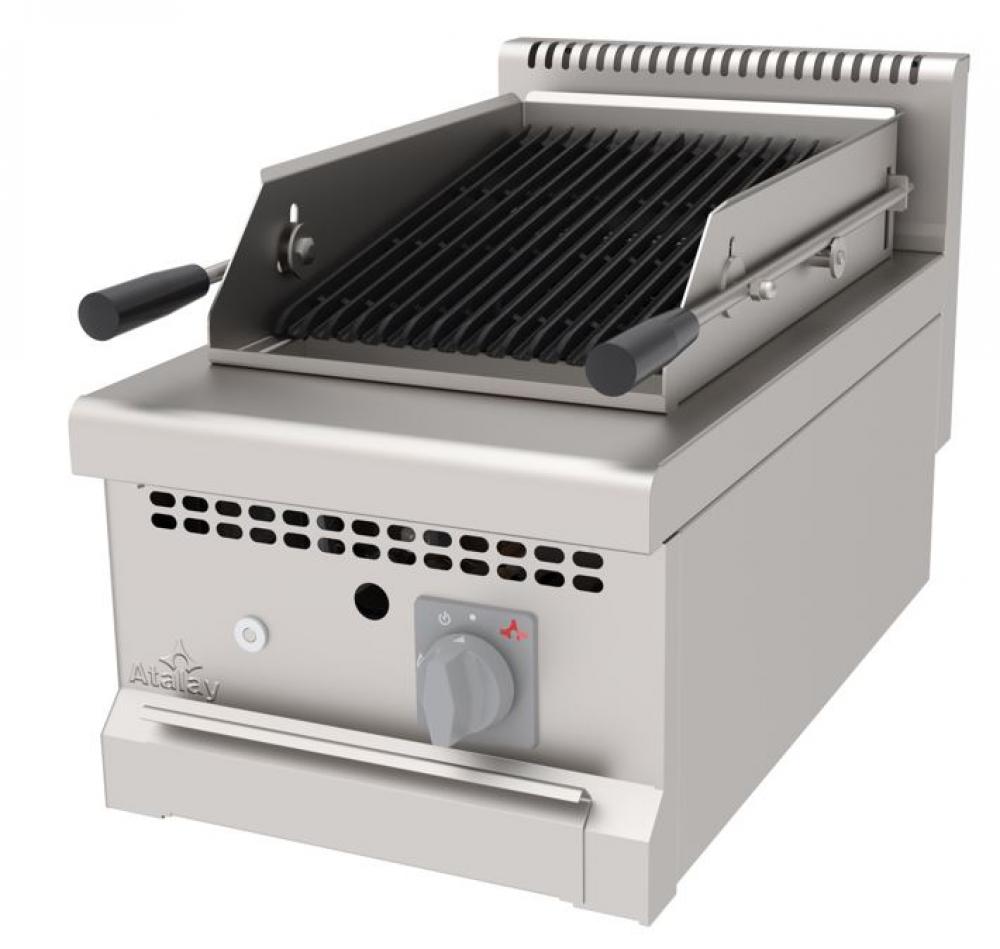 ATALAY 700 Seri Lavataşlı Izgaralar / Döküm / Su Çekmeceli /Gazlı&Lpg Izgara 400x700x300