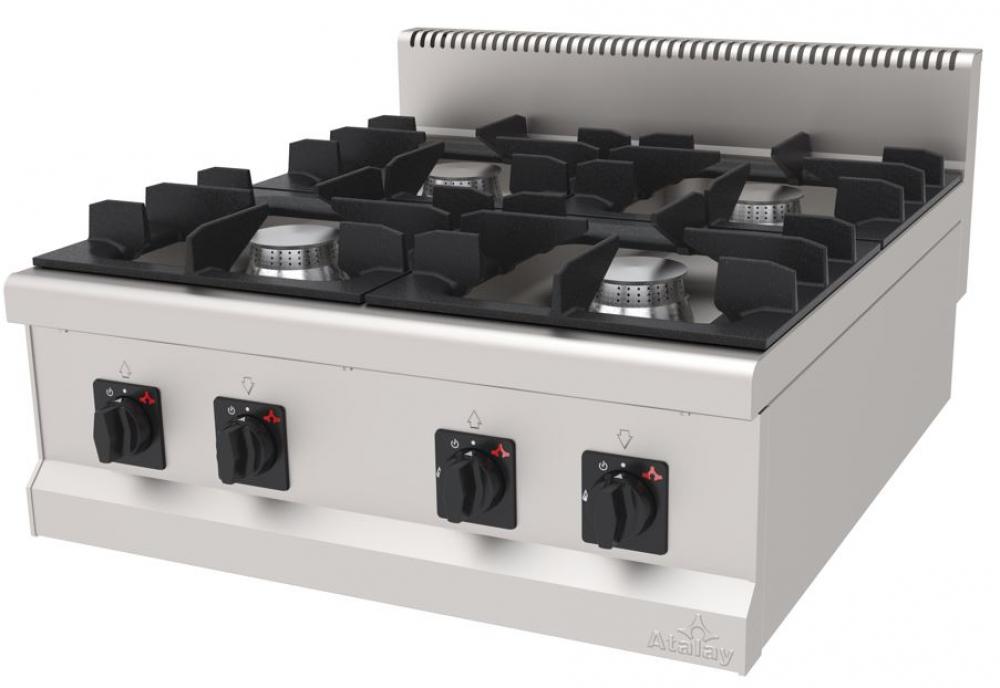 ATALAY 900 Seri Ocak Gazlı&Lpg 800x900x300