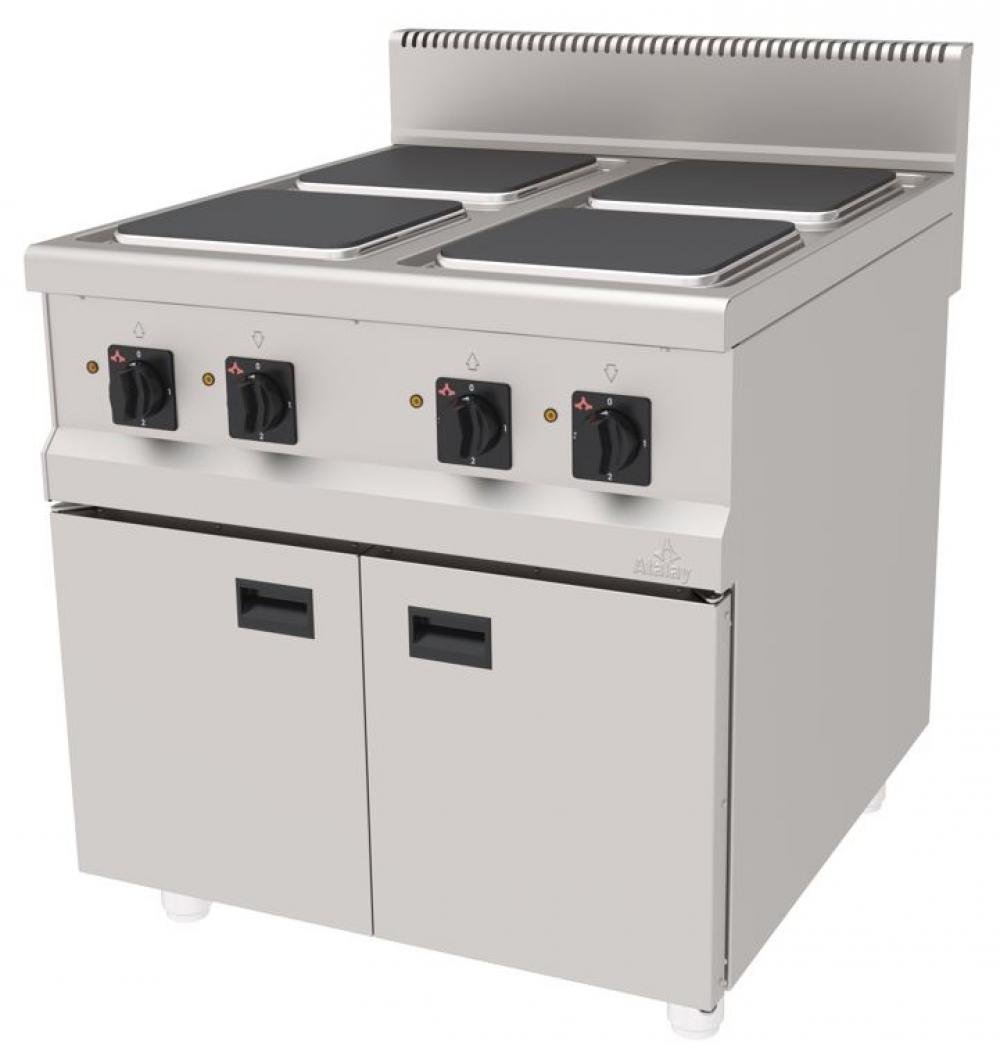 ATALAY 900 Seri Dolaplı Elektrikli Ocak 800x900x850