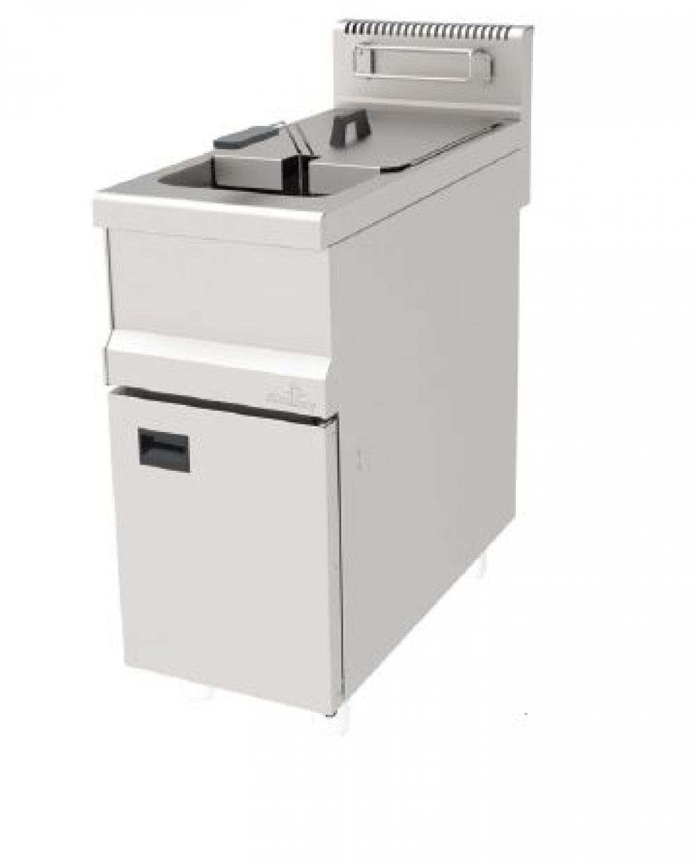 ATALAY 900 Seri Dolaplı Fritöz Gazlı&Lpg 400x900x850