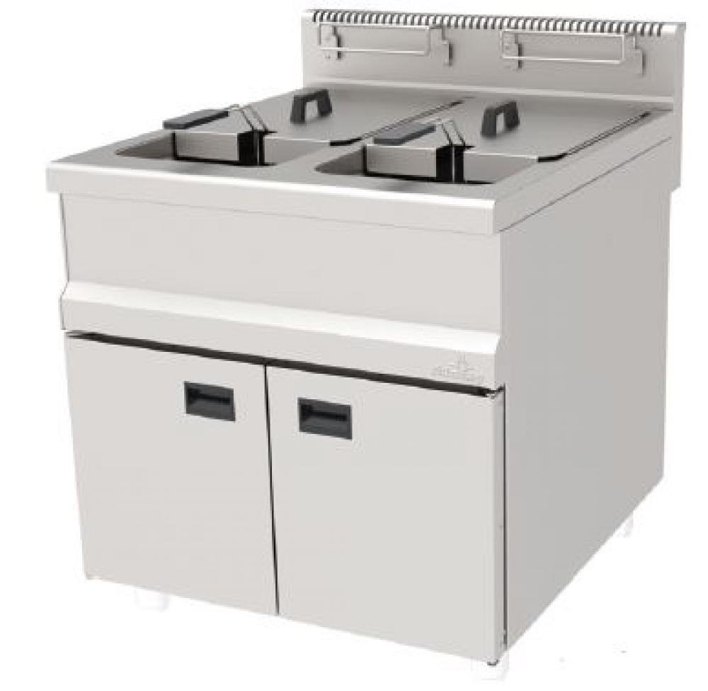 ATALAY 900 Seri Dolaplı Fritöz Gazlı&Lpg 800x900x850