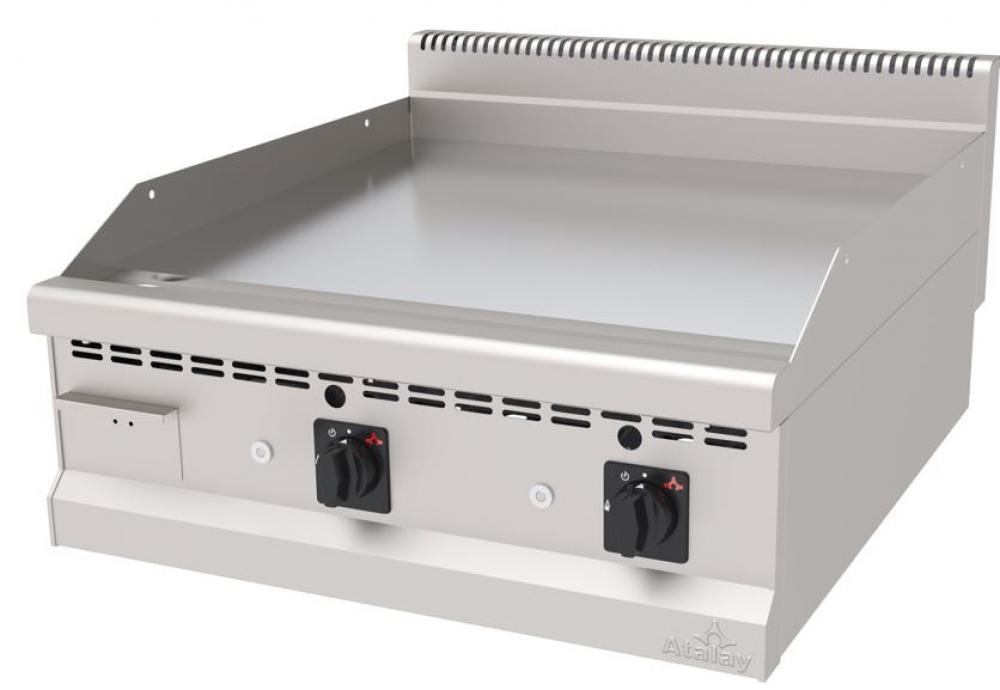 ATALAY 900 Seri Düz Krom Kaplı Gazlı&Lpg Izgara 800x900x300