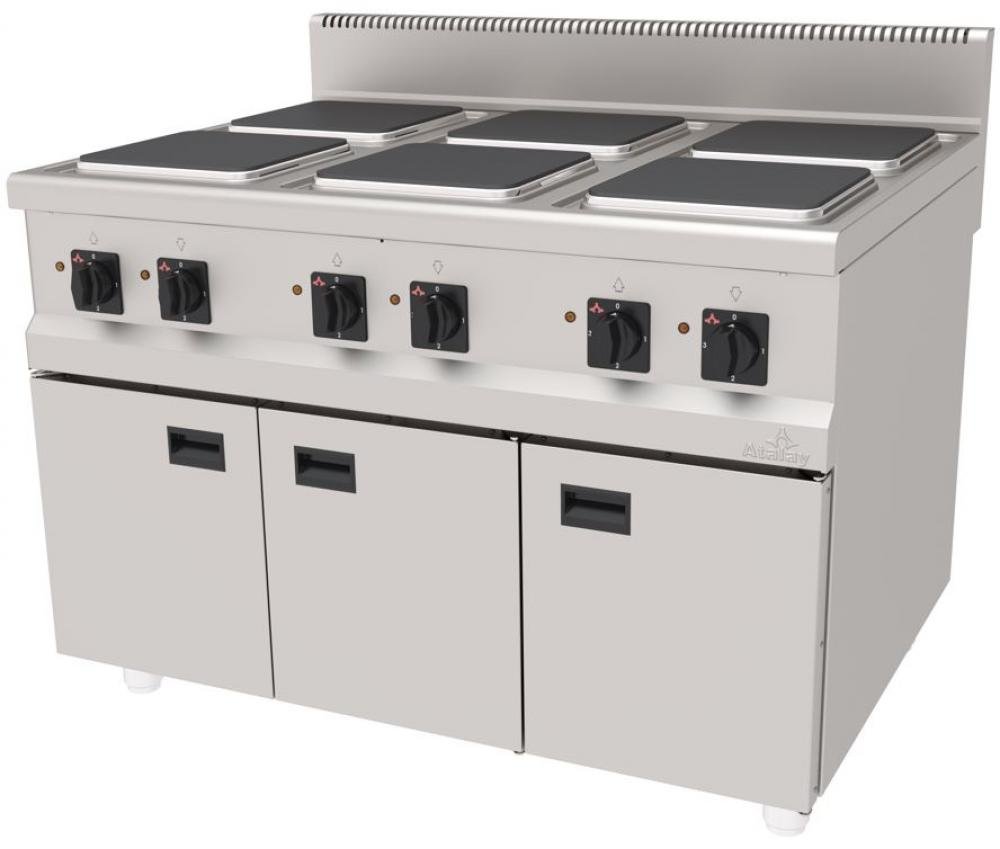 ATALAY 900 Seri Dolaplı Elektrikli Ocak 1200x900x850