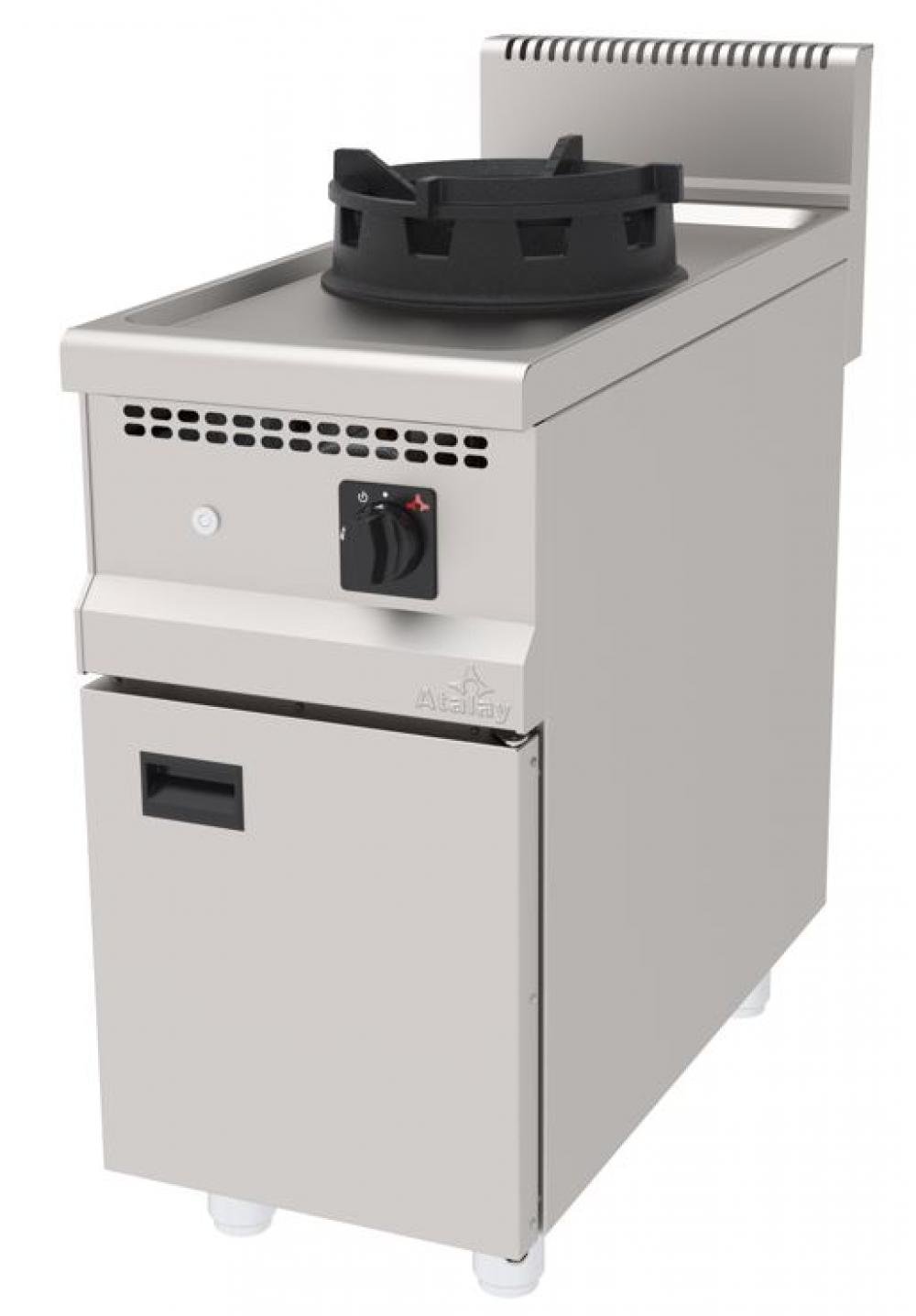ATALAY 900 Seri Gazlı&Lpg Wok Ocak 400x900x850