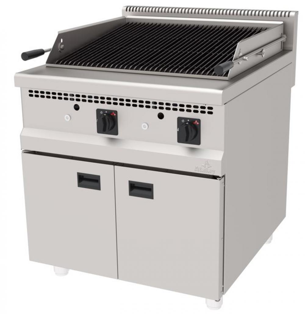 ATALAY 900 Seri Lavataşlı Döküm / Su Çekmeceli Izgara Gazlı&Lpg 800x900x850