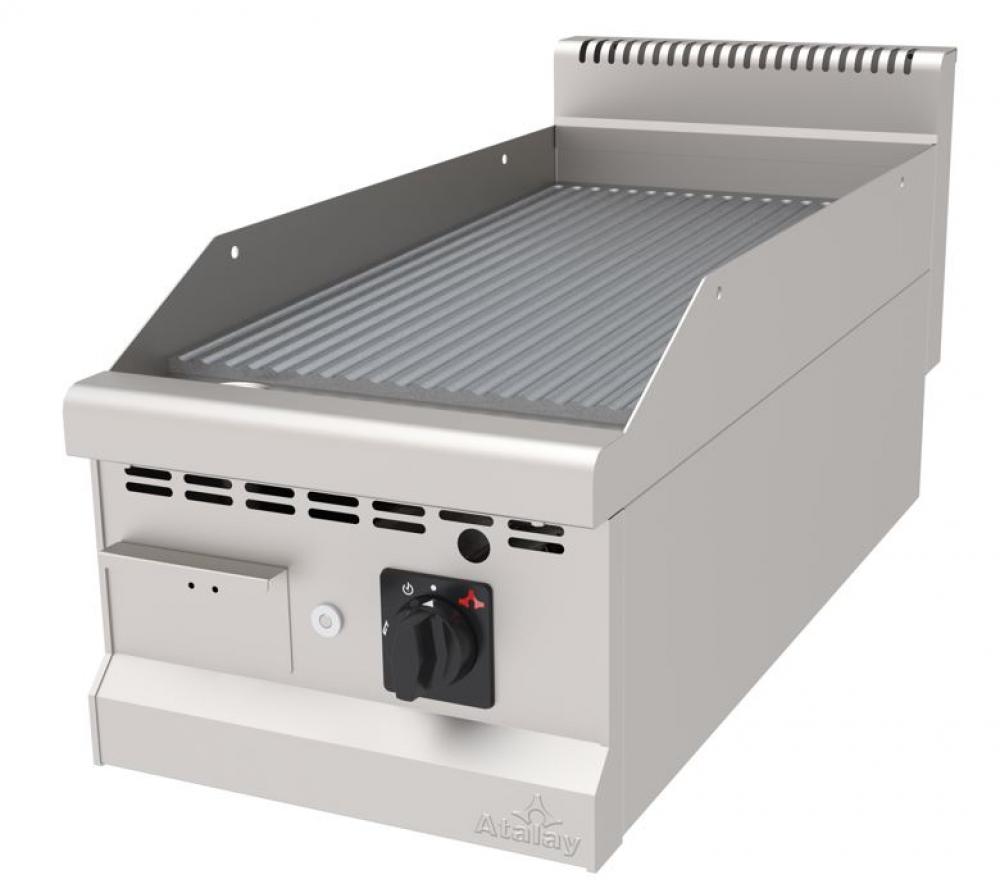 ATALAY 900 Seri Nervürlü Gazlı&Lpg Izgara 400x900x300