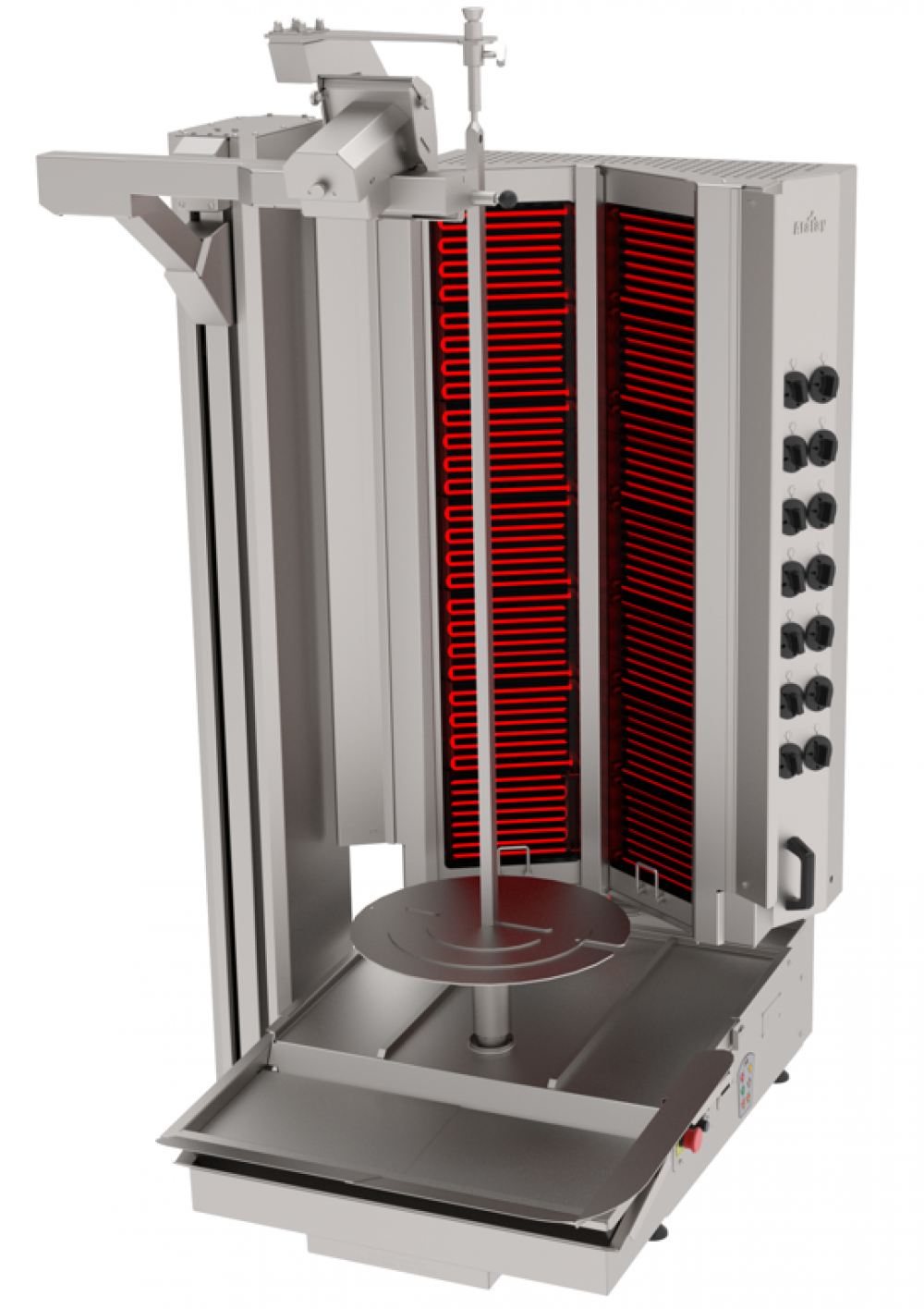 ATALAY Dar Kesim Elektrikli Döner Robotu 142x130x186