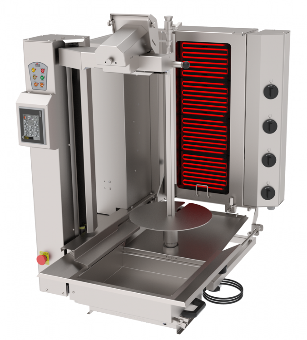 ATALAY Dar Kesim Elektrikli Döner Robotu 92x72x86x109
