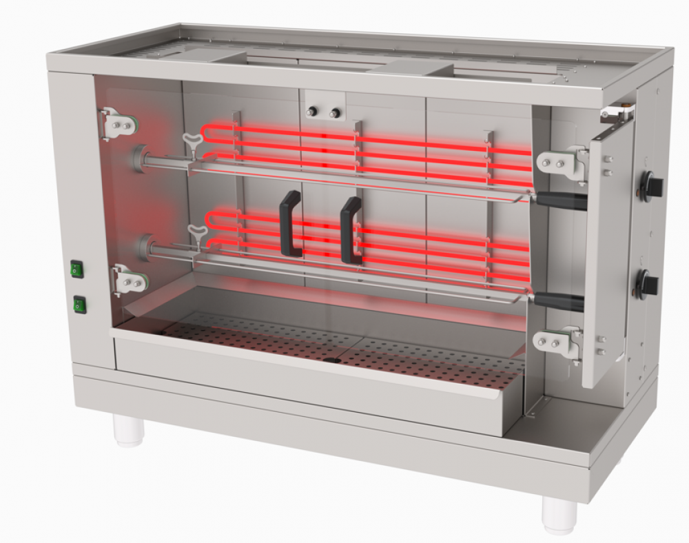  MaATALAY Elektrikli Piliç Çevirmekinesi 1000x500x600