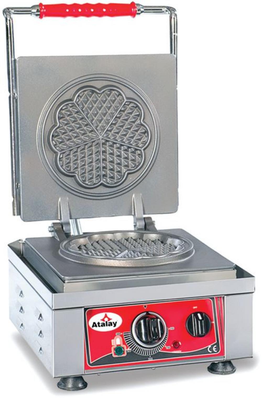 ATALAY Waffle İkili Yonca Elektrikli 600 x 320 x 300