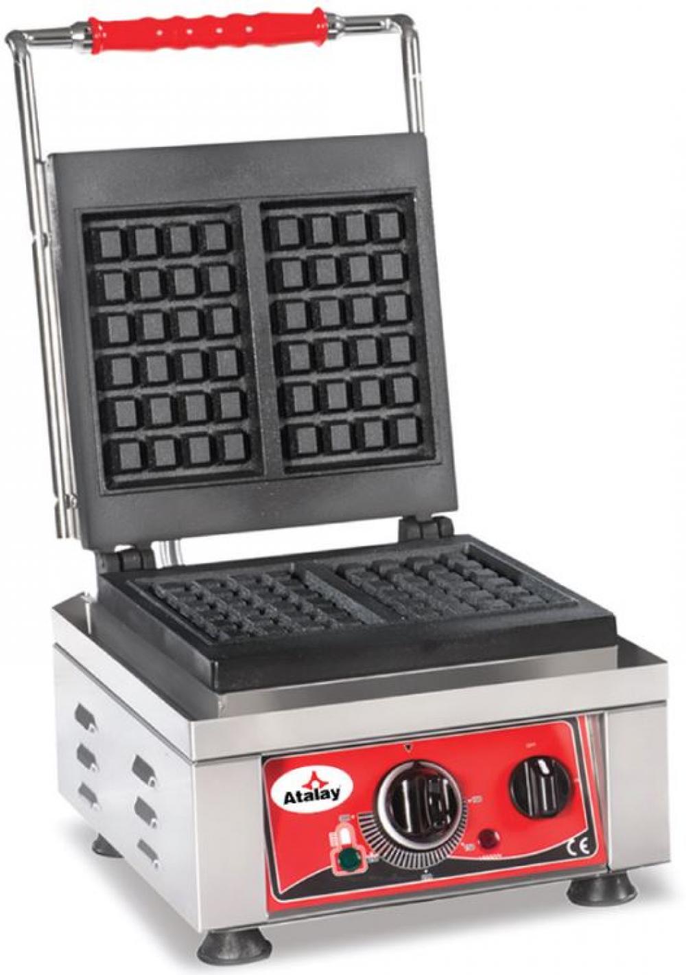 ATALAY Waffle Tekli Kare Elektrikli 300 x 320 x 300