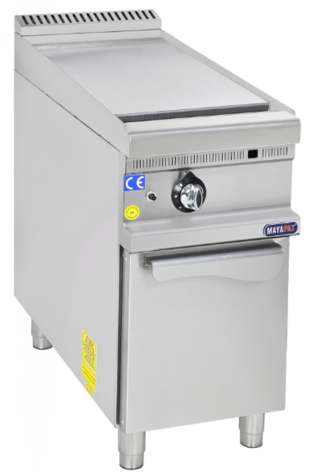 MAYAPAZ Düz Pleyt Gazlı Izgara 400x900x850