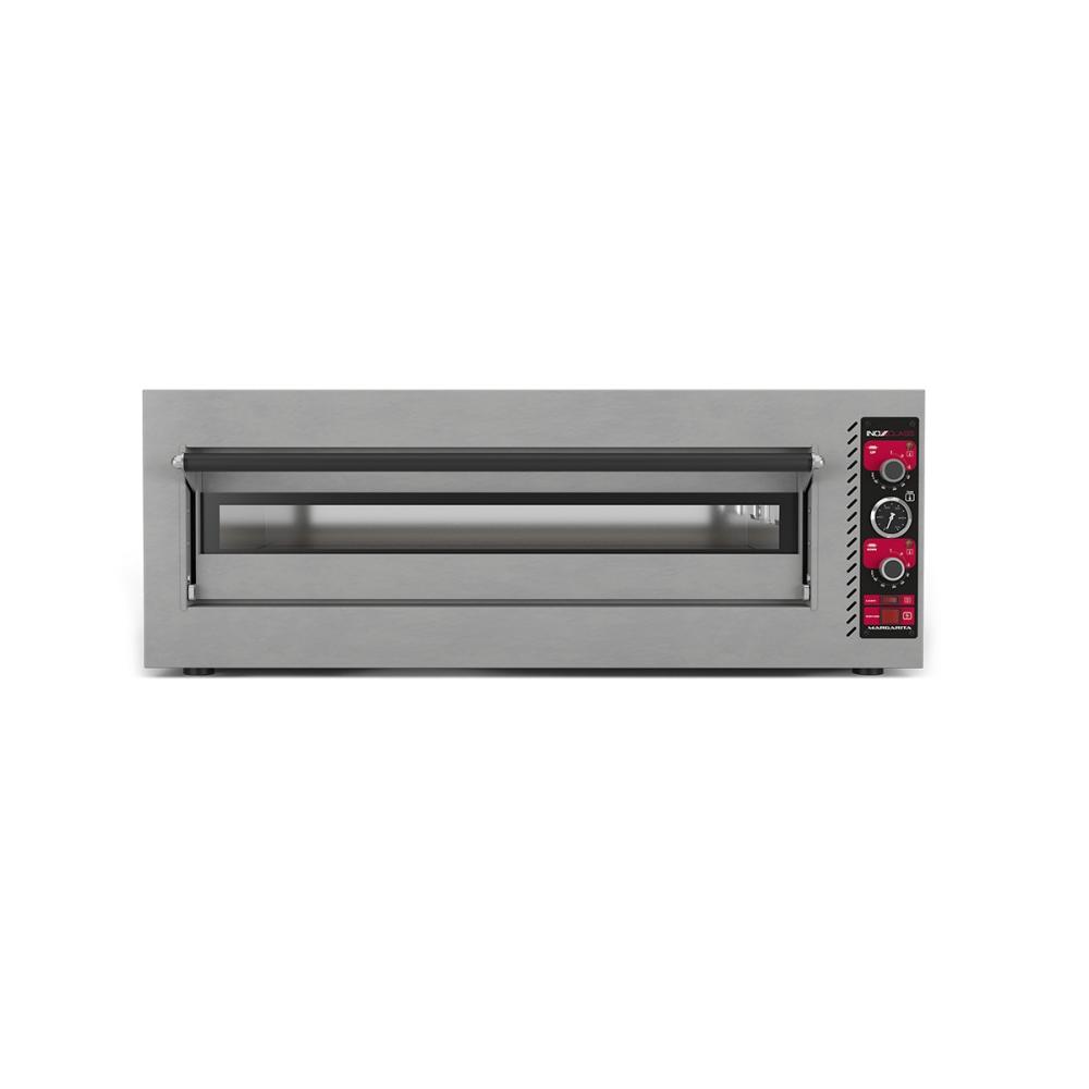 INOKSCLASS Margarita Elektrikli Taş Tabanlı Tek katlı Pizza Fırını 30cm x 6 Pizza
