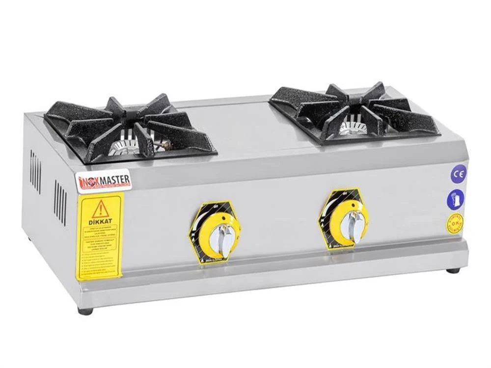 INOX MASTER 2'Lİ MİNİ OCAK GAZLI 29x60x14