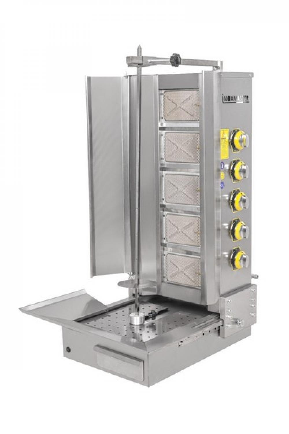 INOX MASTER 5 RADYANLI ALTTAN MOTORLU DÖNER OCAĞI