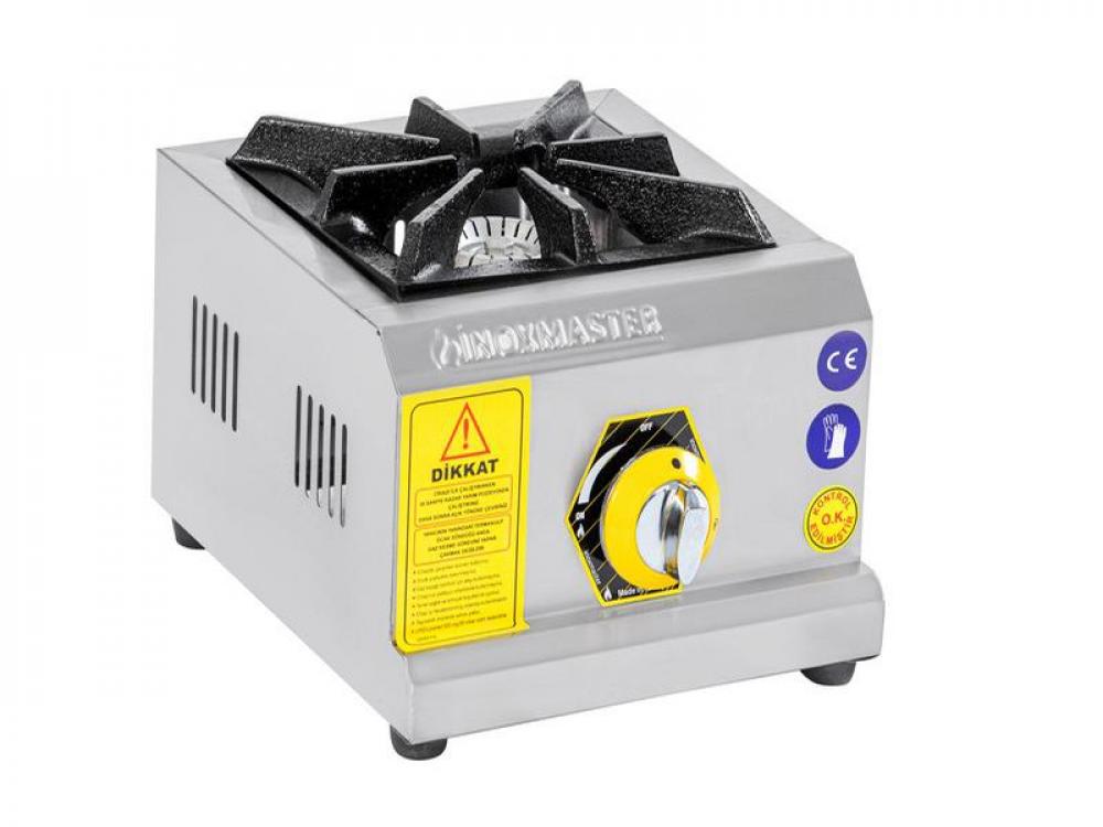 INOX MASTER TEKLİ MİNİ OCAK GAZLI 29x30x14