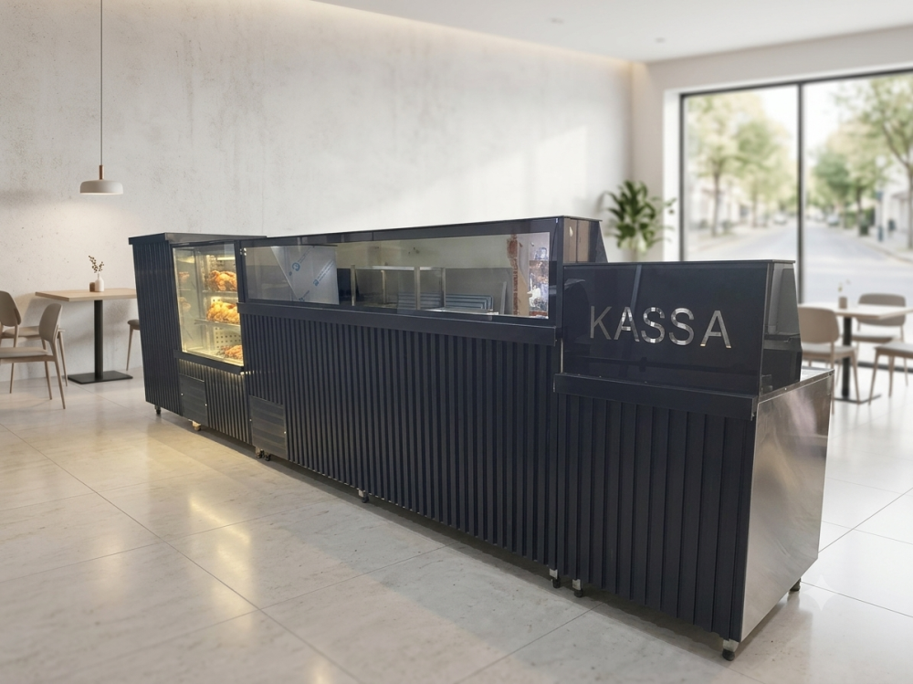KASA BANKO, SOĞUTMALI SALADBAR TEŞHİR DOLABI, KEBAP ET TEŞHİR DOLABI, 3 KATLI ÇALIŞMA DOLABI