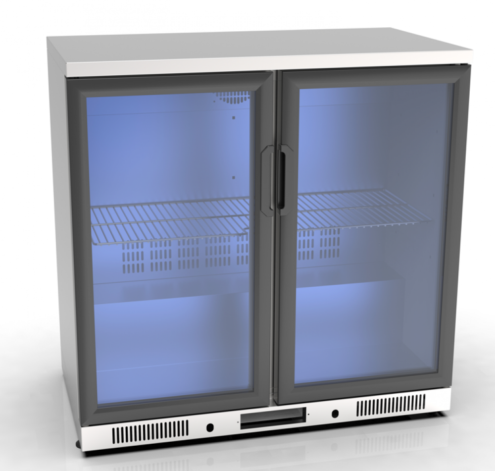 NDUSTRIO 2 Kapılı Şişe Soğutucu 900x520x900
