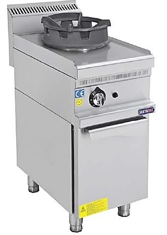 MAYAPAZ Wok Ocak Tekli 400x630x850