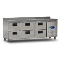 22TBF0S-60.6C TEZGAH TİPİ 6 ÇEKMECELİ BUZDOLABI
