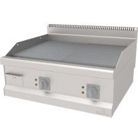 ATALAY 700 Seri Nervürlü + Düz Elektrikli Izgara 800x700x300