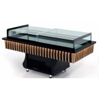 SOĞUTMALI ORTA TİP TATLI/PASTA TEŞHİR DOLABI, MDF DEKOR 220X80X140