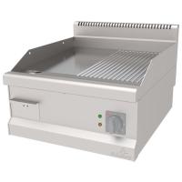 ATALAY 700 Seri Nervürlü Düz Krom Kaplı Elektrikli Izgara 600x700x300