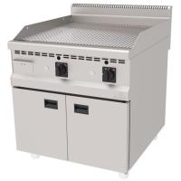 ATALAY 900 Seri Nervürlü Dolaplı Krom Kaplı Gazlı&Lpg Izgara 800x900x850